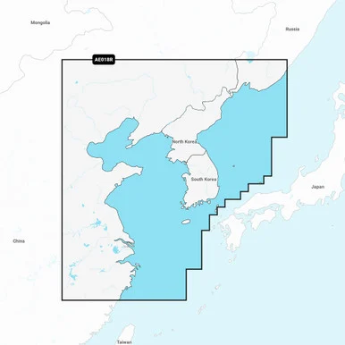 Garmin 010C121600 Navionics Vision+ NVAE018R - Yellow Sea