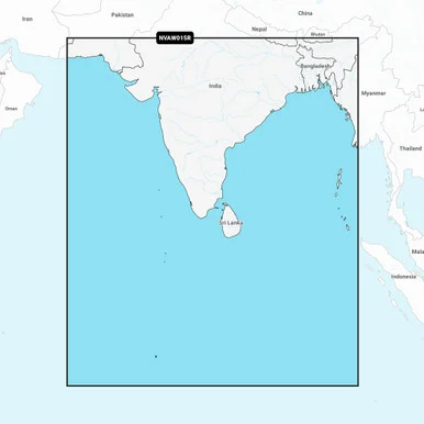 Garmin 010C123000 Navionics Vision+ NVAW015R - Indian Subcontinent
