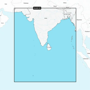 Garmin 010C123020 Navionics+ NSAW015R - Indian Subcontinent