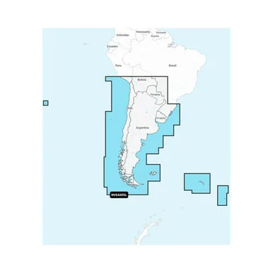 Garmin 010C128600 Navionics Vision+ NVSA005L - Chile