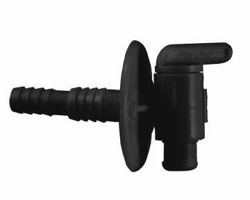 JR Products 0462415 Dual Barbed Drain Cock
