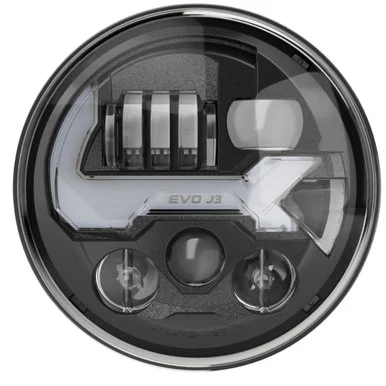 JW Speaker 0555593 Jeep LED Headlights 8700 Evolution J3 DOT Kit