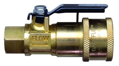 JR Products 0730435 Coupler with Shut Off