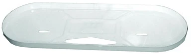 JR Products 0730485 Low Pressure Tank Pan - White