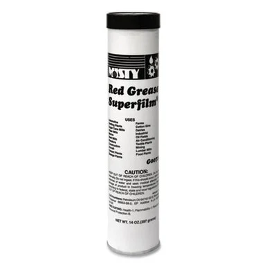 Zep 1003057 Nlgi #2 Red Grease, 14 Oz Tube, 48/carton