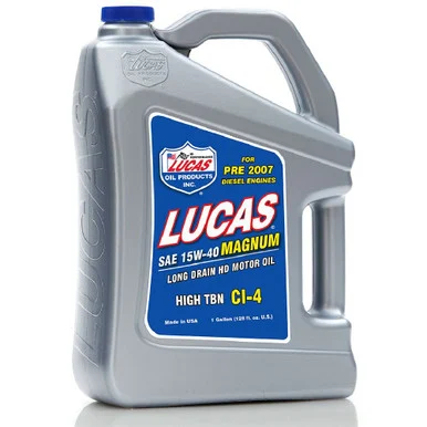 Lucas Oil 10076 Heavy Duty Truck Oil, 15/40 High Tbn Truck Oil, Gallon Size Bottles 10076_43_1