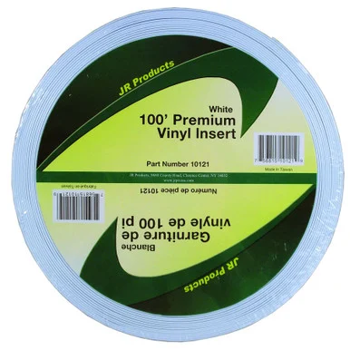 JR Products 10121 Vinyl Insert - White