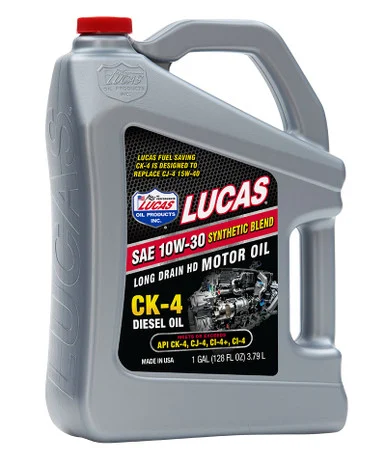 Lucas Oil 10282 Synthetic Blend Diesel Motor Oil 10W30 1 Gallon 10282_68