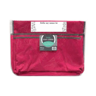 C-Line Products 10417 Chair Cubbies, 18 X 13.25, Sunset Red