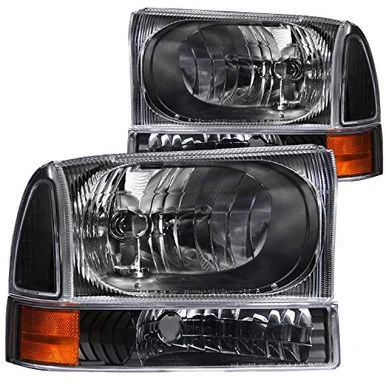 ANZO USA Crystal Headlight Set 111080