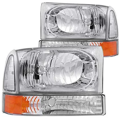 ANZO USA Crystal Headlight Set 111081