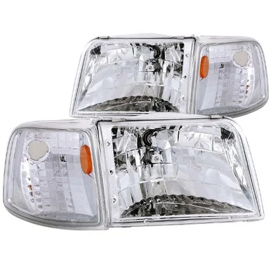 ANZO USA Crystal Headlight Set 111119