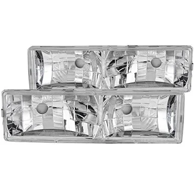 ANZO USA Crystal Headlight Set 111136