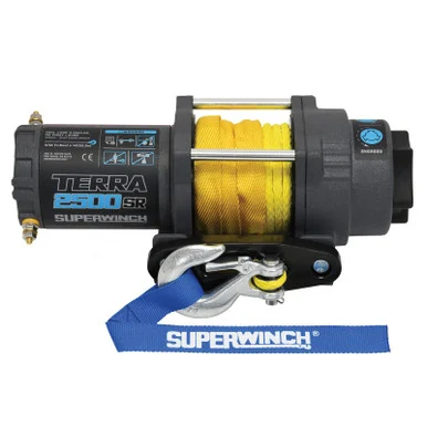 Superwinch 1125270 Terra 2500SR 2500lb ATV UTV Winch With Synthetic Rope