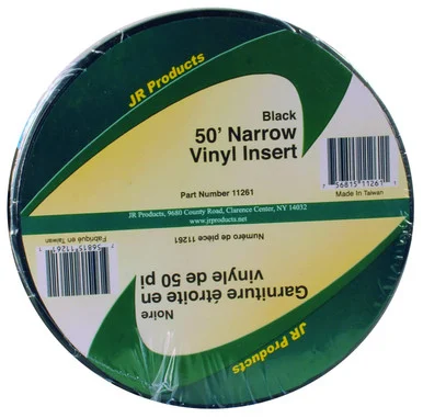 JR Products 11261 Vinyl Insert - Black