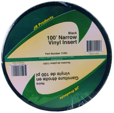 JR Products 11291 Vinyl Insert - Black 11291_68