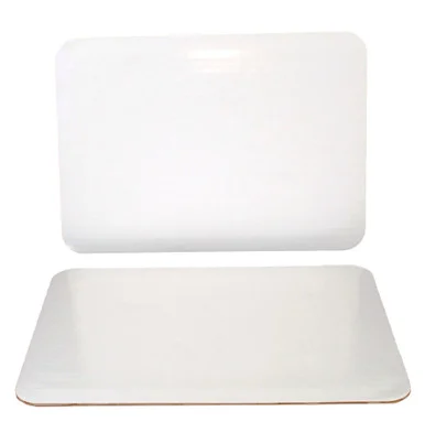 Southern Champion Tray 1149 Bakery Cake Pads, 10 X 14, Bright White, 100/bundle