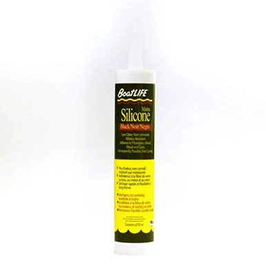 Boatlife 1152 Silicone Rubber Sealant Cartridge - Black 1152_92