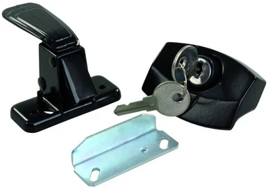 JR Products 11675 Locking Camper Door Latch