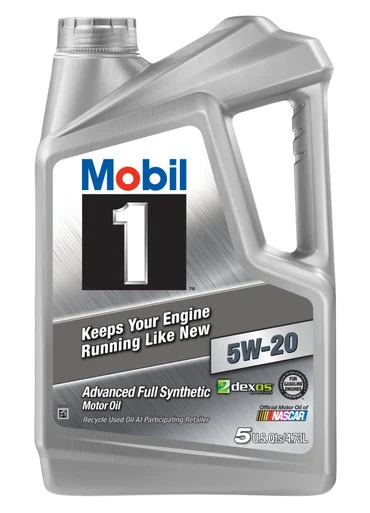 Mobil 120763 Synthetic Motor Oil 5W-20 - 5qt