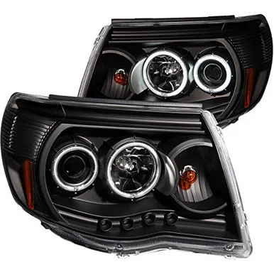 ANZO USA Projector Headlight Set w/Halo 121282