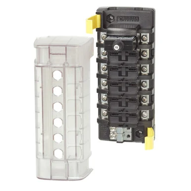 Blue Sea System 12143859 6-Position Circuit Breaker Block