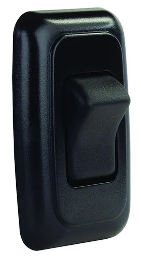 JR Products 12225 On-Off Rocker Switch - Black 12225_68