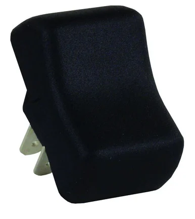 JR Products 12255 On-Off Rocker Switch - Black
