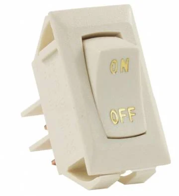 JR Products 126115 On-Off Rocker Switch