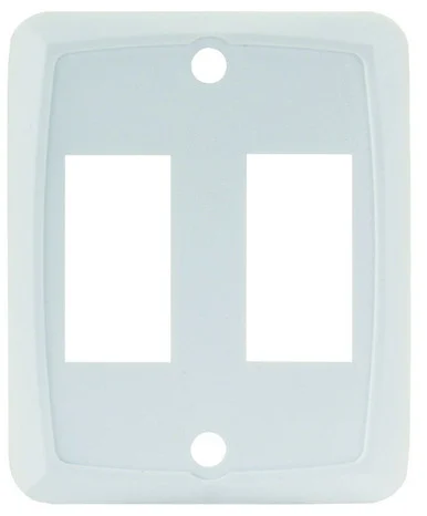 JR Products 12875 Double Face Plate