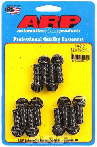 ARP 1342101 12 Point Intake Manifold Bolt Kit for Chevy - arp bolts