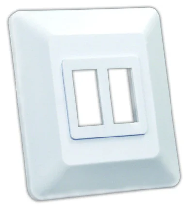 JR Products 13615 Double Base and Face Plate