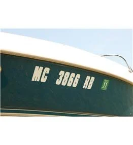 MotorGuide 141417 Letter Kit - White