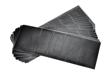 MotorGuide 141427 Letter Kit - Black