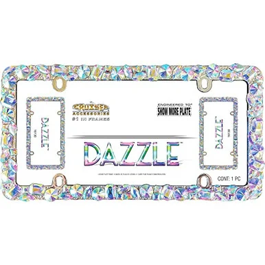Cruiser 16130 License Plate Frame - Dazzle