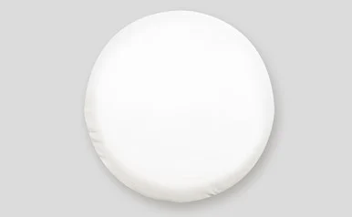 Adco 1758 Vinyl Spare Tire Cover - Polar White