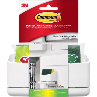 Command Under Sink Sponge Caddy (17609hwesct) - 3m