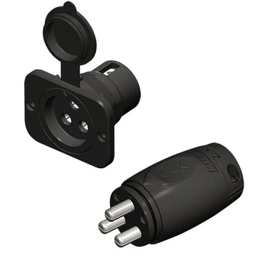 Marinco 18363331 70a Trolling Motor Plug & Receptacle