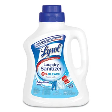 Reckitt Benckiser 19200-95872 Laundry Sanitizer, Liquid, Crisp Linen, 90 Oz, 4/carton