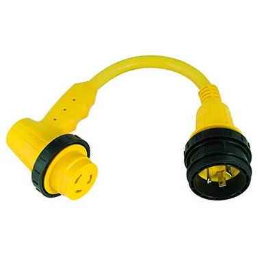 Marinco 1RPCRV 30a Angle Adapter