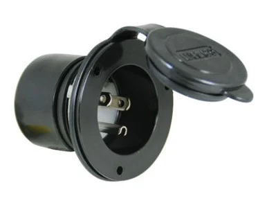 Marinco 200BBI.OEM 20A Bass Boat Power Inlet With Cover 200BBI.OEM