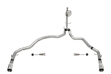 Corsa Exhaust 21146 Xtreme Cat Back Exhaust Dual Rear For Ford F-150