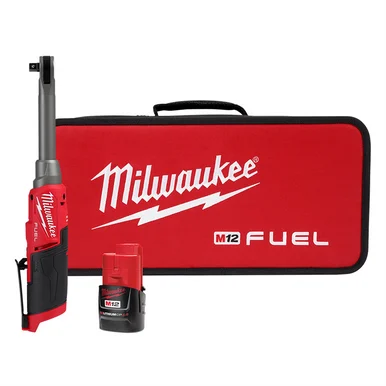 Milwaukee Electric Tools 2569-21 Milwaukee Tool M12 Fuel 3/8" Extended Reach High Speed Ratchet Kit