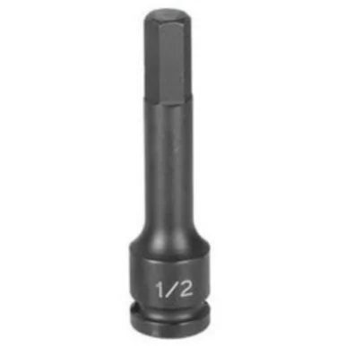 Grey Pneumatic Corp. 29134M 1/2" Drive X 13mm Hex Driver 4" Length