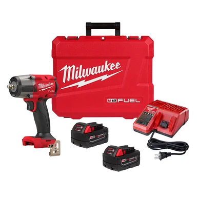 Milwaukee Electric Tools 2960-22R Milwaukee Tool M18 Fuel 3/8" Mid-torque Impact Wrench W/ Friction Ring Kit