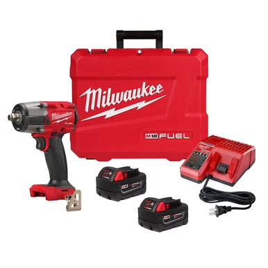 Milwaukee Electric Tools 2962-22R Milwaukee Tool M18 Fuel 1/2 " Mid-torque Impact Wrench W/ Friction Ring Kit