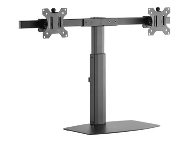 Amer Mounts Dual Screen Pneumatic Vertical Lift Monitor Stand 2EZH - Freedom9