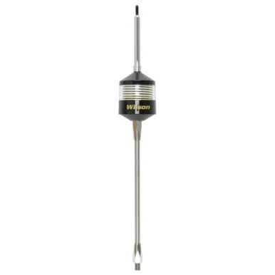 Wilson Antennas 305495se T2000 Series Mobile Cb Trucker Antenna 10-inch Center Load With 49-inch Stainless Steel Whip - Black