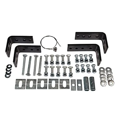 Husky Towing Bracket Kit 10 Bolt Rail Install Bolt-On Drilling Required 31622 31622_68