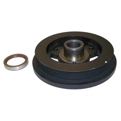 Crown Automotive Jeep Replacement Harmonic Balancer & Front Crankshaft Seal for Select 87-06 Jeep Models w/ 4.0L 33002920K